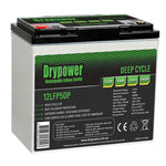 Drypower 12V 50Ah Lithium Iron Phosphate (LiFePO4) Rechargeable Lithium Battery Drypower 12LFP50P